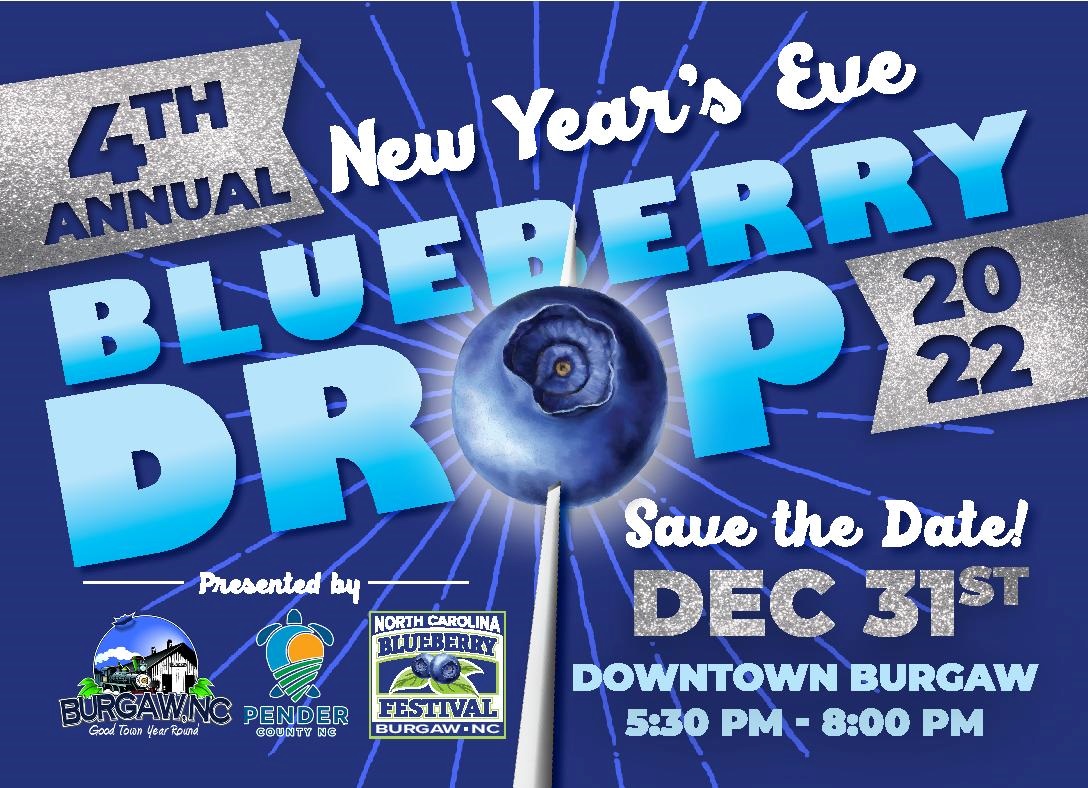 4th Annual New Years Eve Blueberry Drop